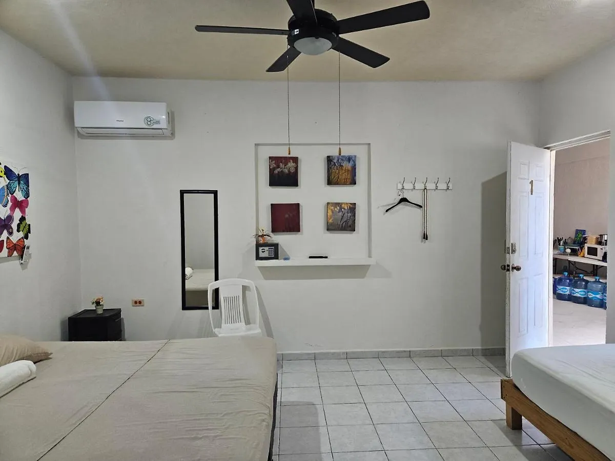 Albergue A Pousada El Padrino Akumal México