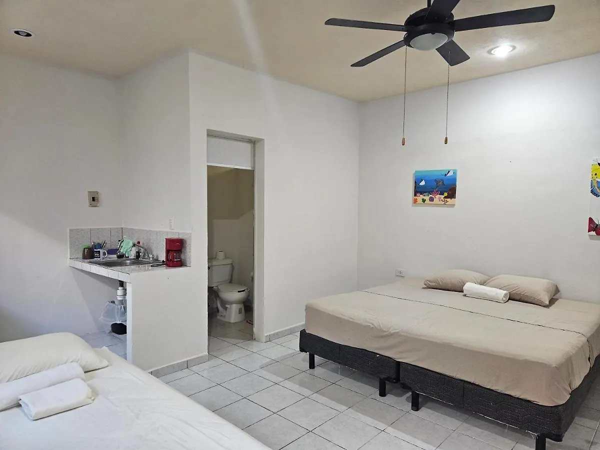 Albergue A Pousada El Padrino Akumal México